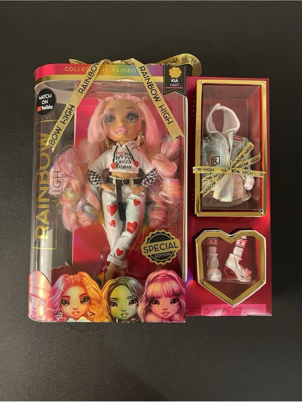 Rainbow High Kia Hart Fashion Doll (Exclusive Valentine’s Day - Special Edition)